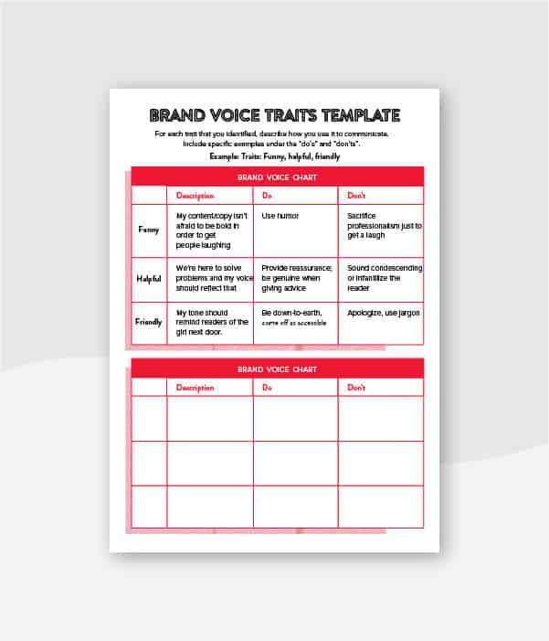 Brand Voice Guide Template