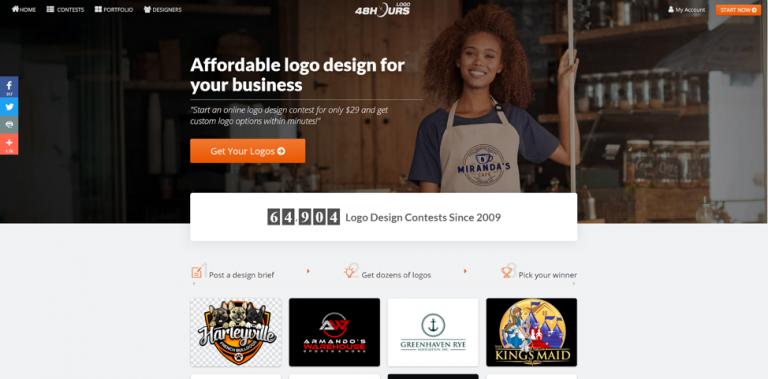 11 Best Logo Design Contest Websites You Need to Check Out - Tailor Brands