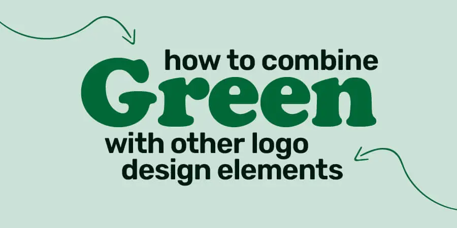 Green logo design