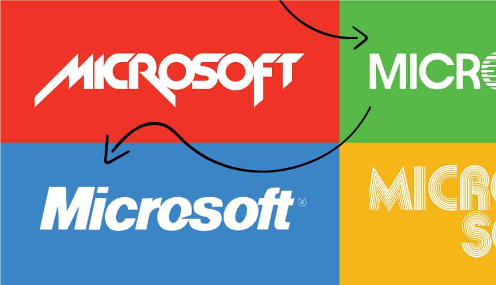 BrandVolution: the evolution of the Microsoft logo
