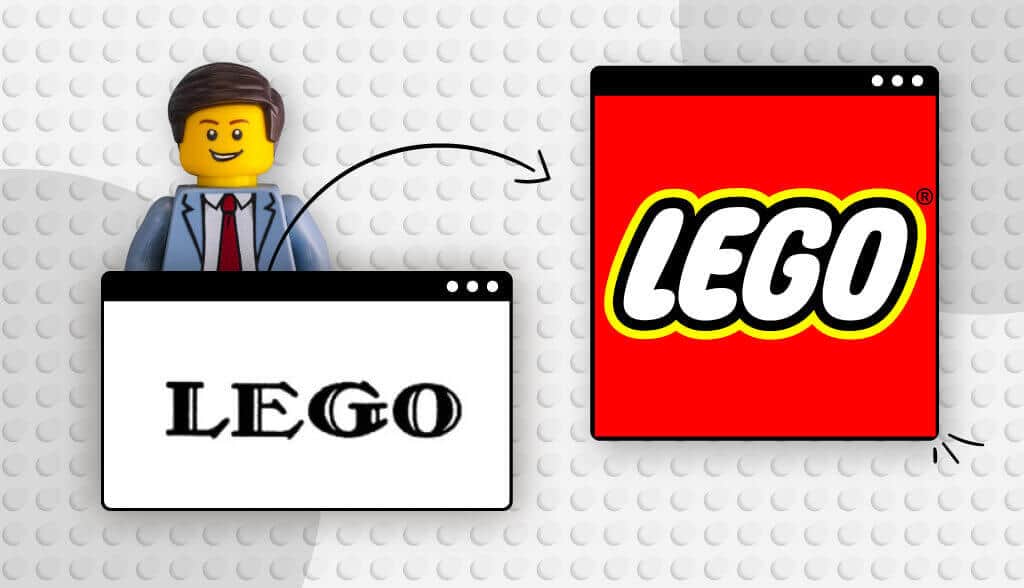 De onderdelen van het LEGO-logo in elkaar zetten - Hdcoart