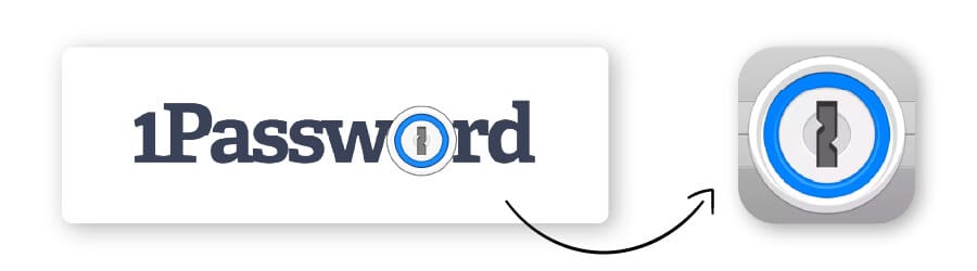 logotipo do aplicativo 1password