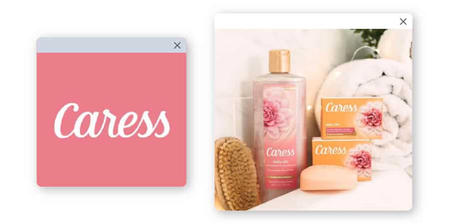 caress logo