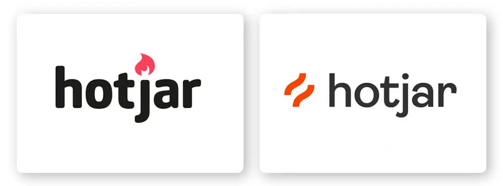 Hotjar logo redesign