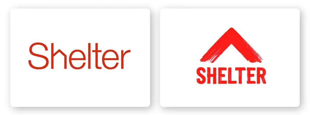 Shelter logo redesign