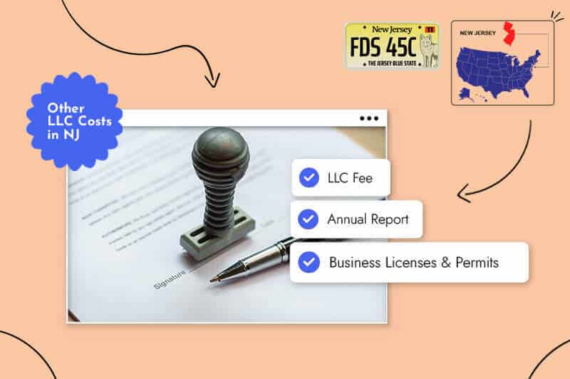 annual and additional new jersey llc costs