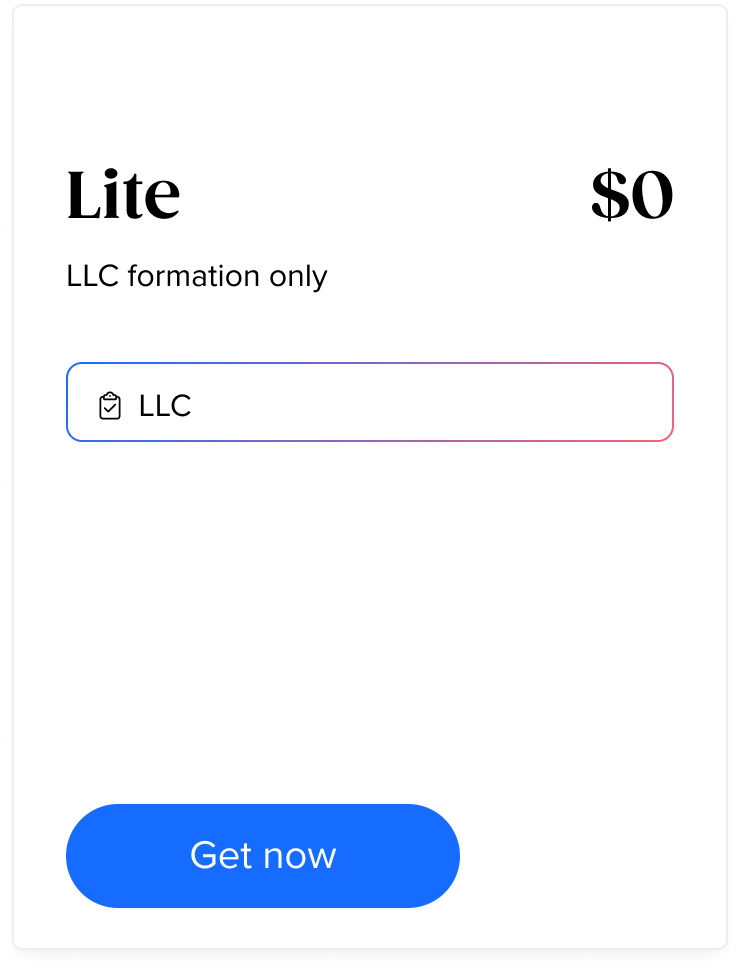 Tailor Brands LLC Lite Plan $0