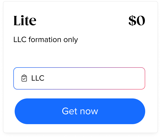 Tailor Brands LLC Lite Plan $0 mobile pricing