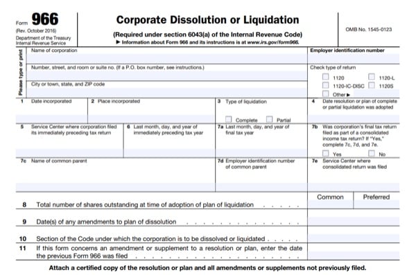 Form 966