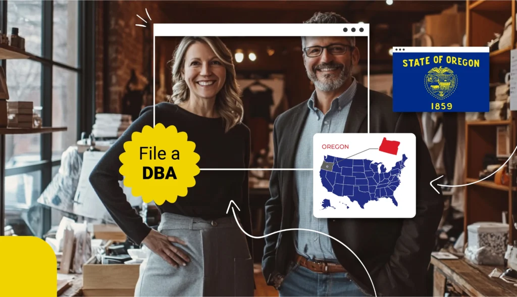 Couple business owners file a DBA Oregon