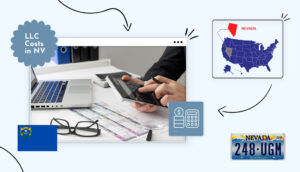 Calculator Nevada map states LLC costs